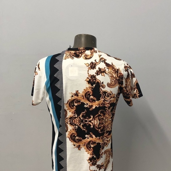 Steven land t-shirt crewneck white floral regular - Picture 2 of 3